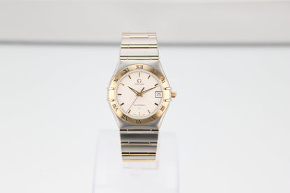 OMEGA Constellation 1212.30 White Dial YG/SS Quartz 35mm Image Position 12