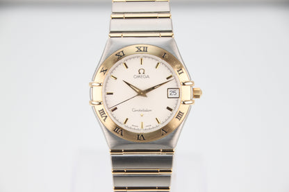 OMEGA Constellation 1212.30 White Dial YG/SS Quartz 35mm Image Position 1