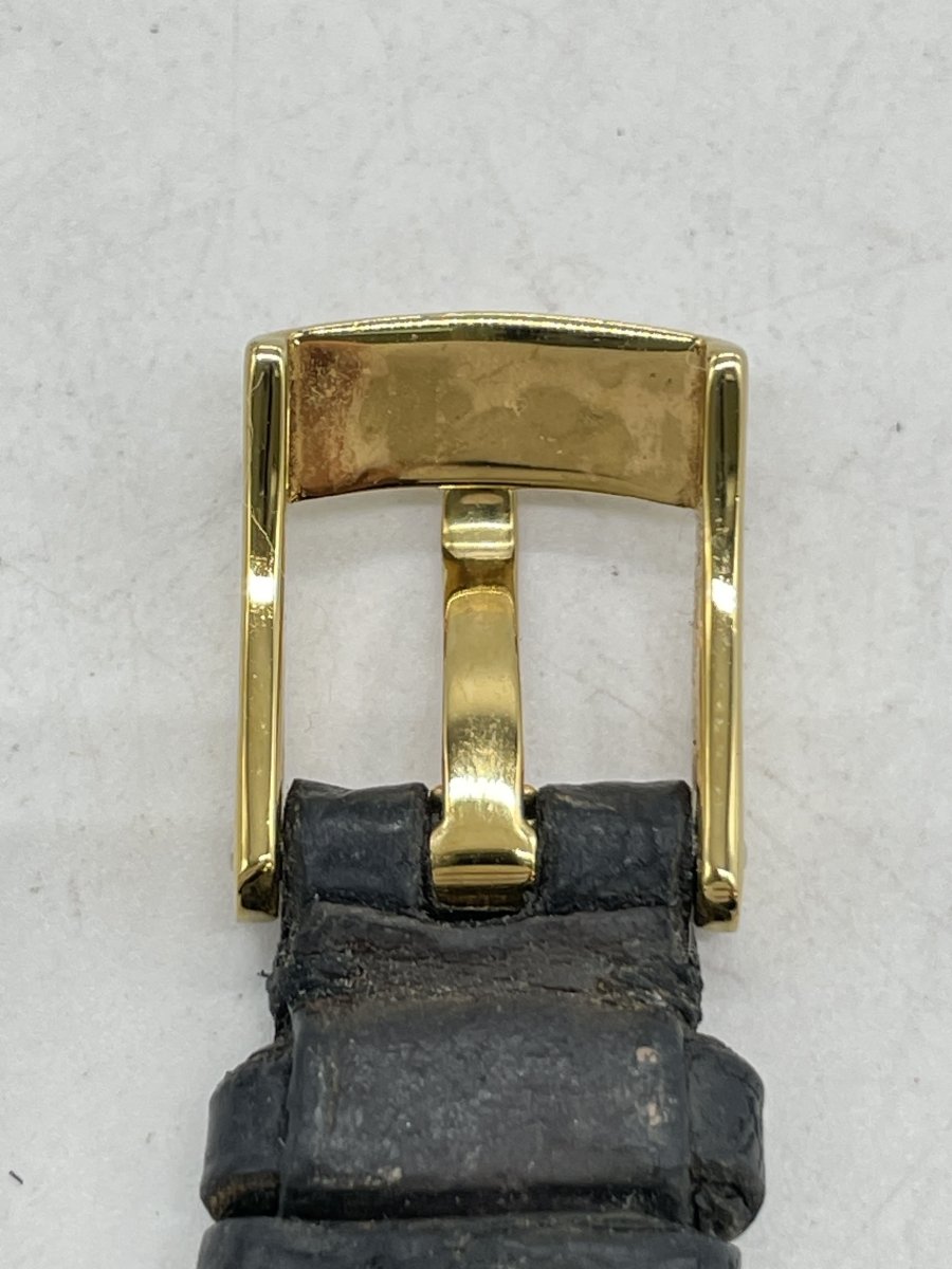 Used OMEGA De Ville 23mm Yellow Gold Quartz Women's Watch - RYBrandshop
