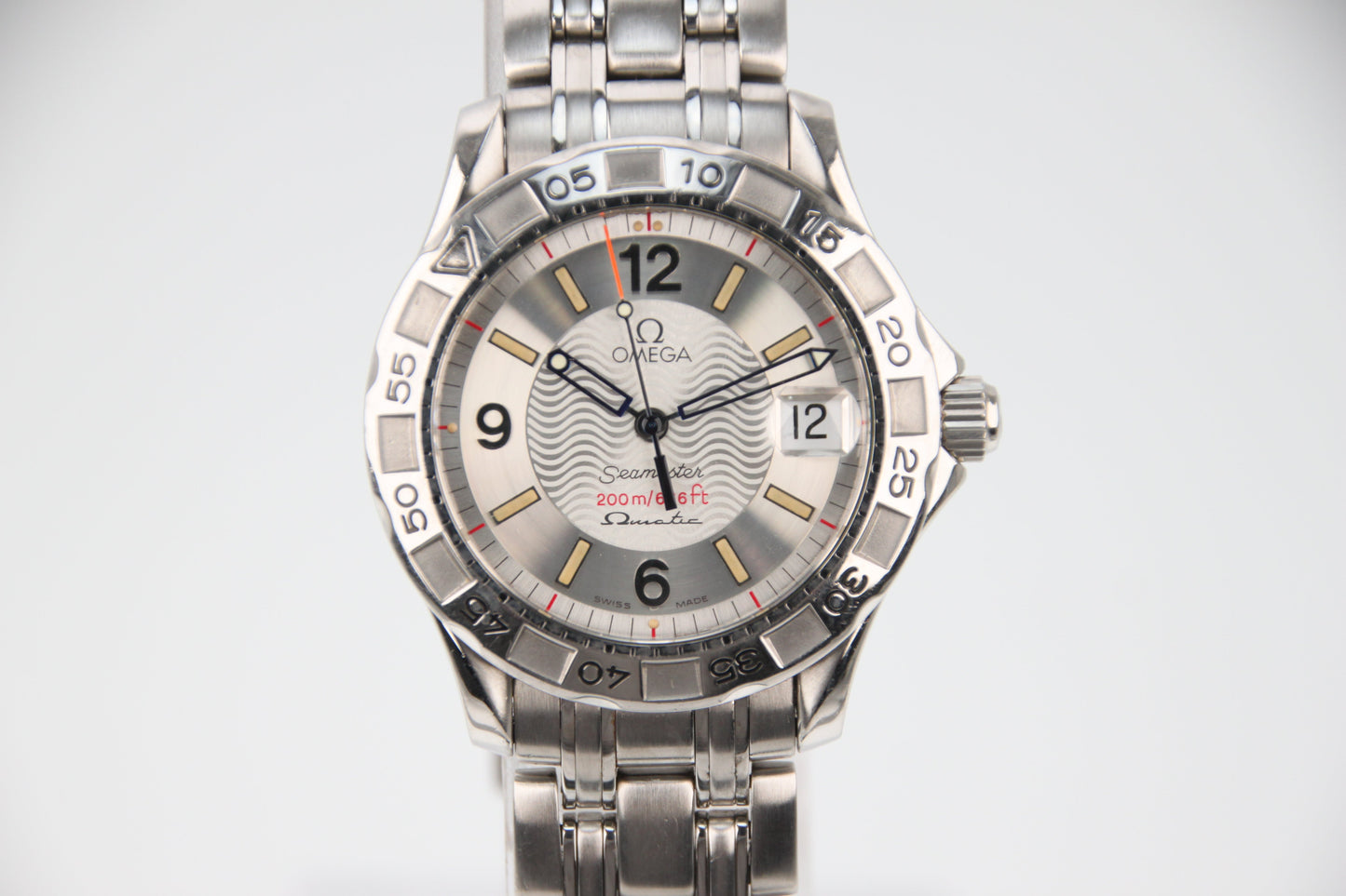 OMEGA Seamaster 200M Automatic White Dial 2514.30 Unisex Watch - Image 1
