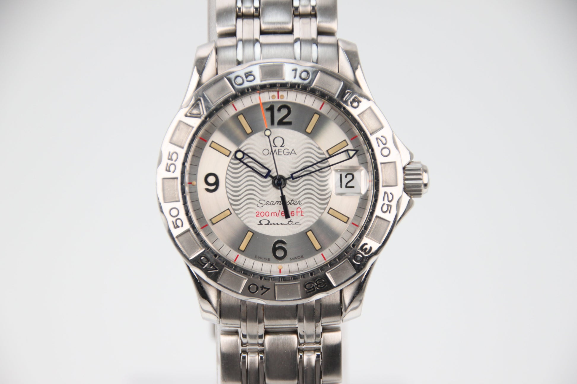 OMEGA Seamaster 200M Automatic White Dial 2514.30 Unisex Watch - Image 1