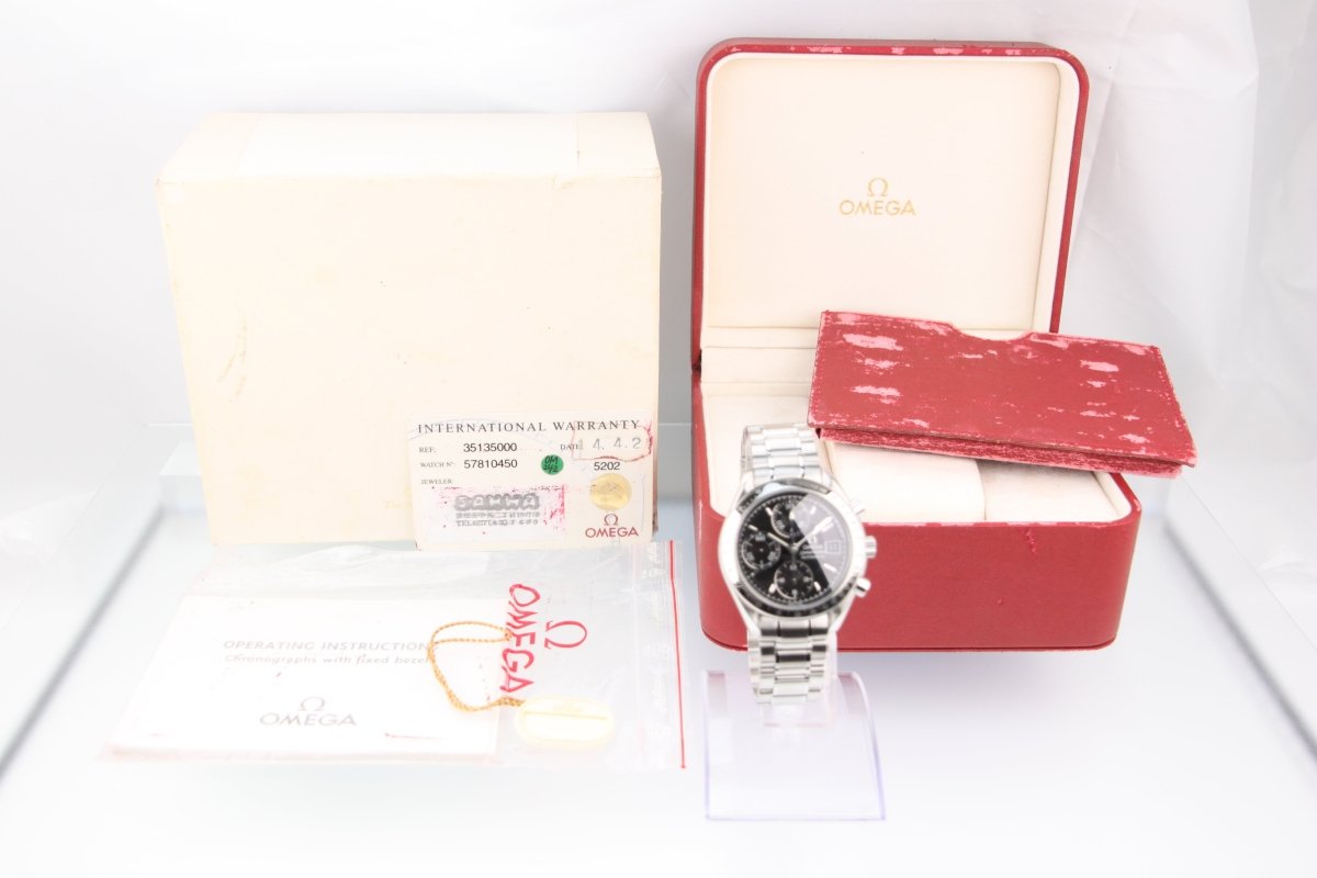 OMEGA Speedmaster Date Automatic Black Dial 39mm Ref. 3513.50 - RYBrandshop