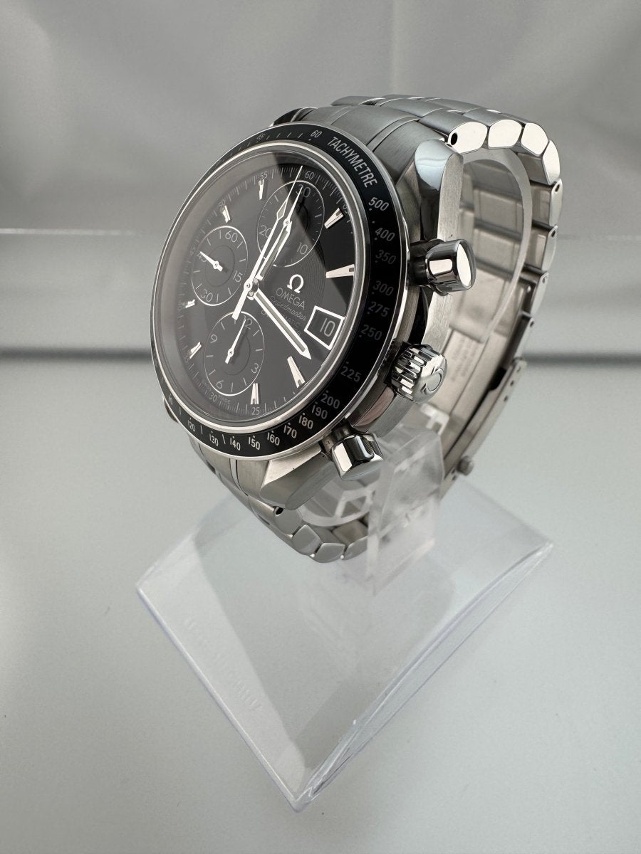 Used OMEGA Speedmaster Date 3210.50.00 Black Dial Automatic Men's Watch Full Set - RYBrandshop