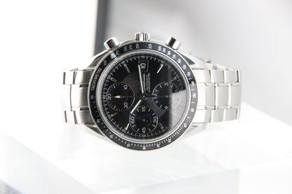 Used OMEGA Speedmaster Date 3210.50.00 Black Dial Automatic Men's Watch Full Set - RYBrandshop