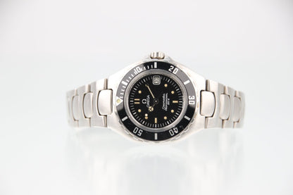 Used Omega Seamaster Professional Black Quartz Ladies Watch 796.1041 - RYBrandshop