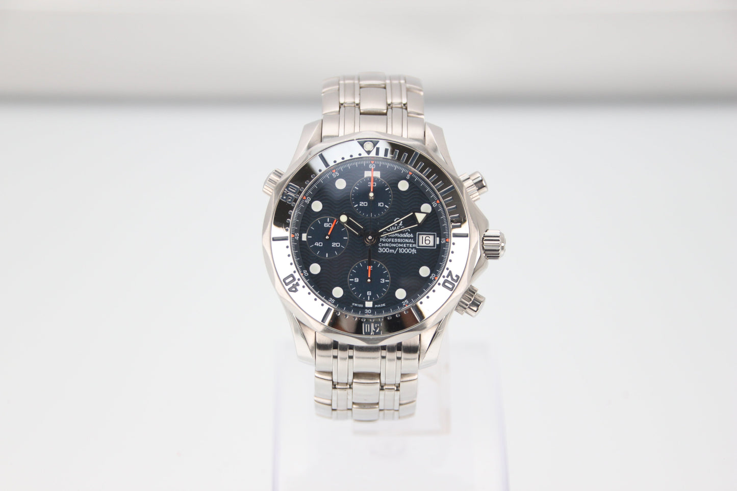 Omega Seamaster Professional 300 Chronograph 2598.80 Blue Dial Automatic 41.5mm - Image 14