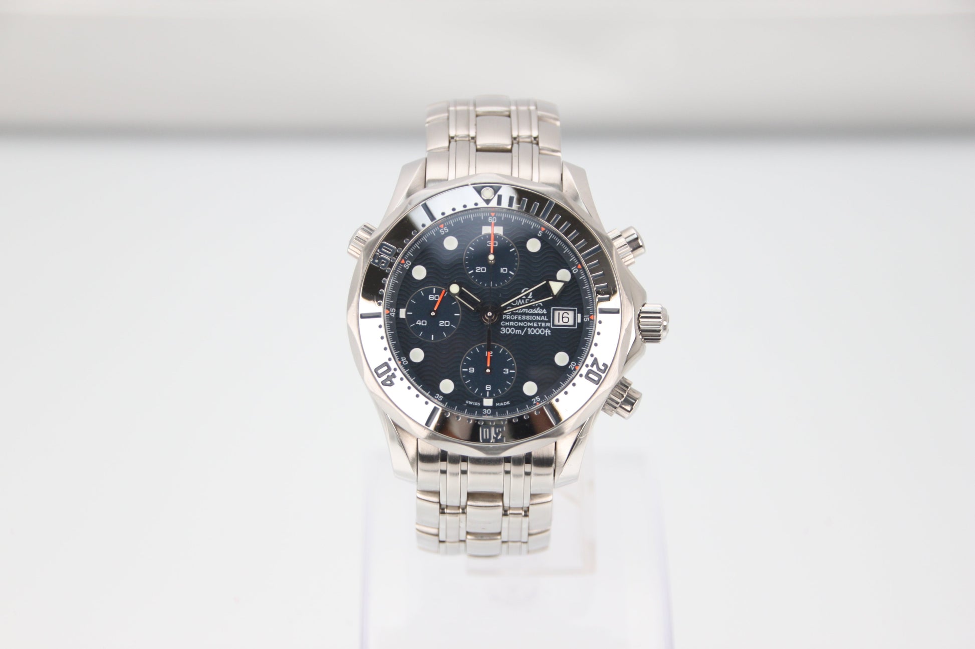 Omega Seamaster Professional 300 Chronograph 2598.80 Blue Dial Automatic 41.5mm - Image 14