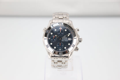 Omega Seamaster Professional 300 Chronograph 2598.80 Blue Dial Automatic 41.5mm - Image 14