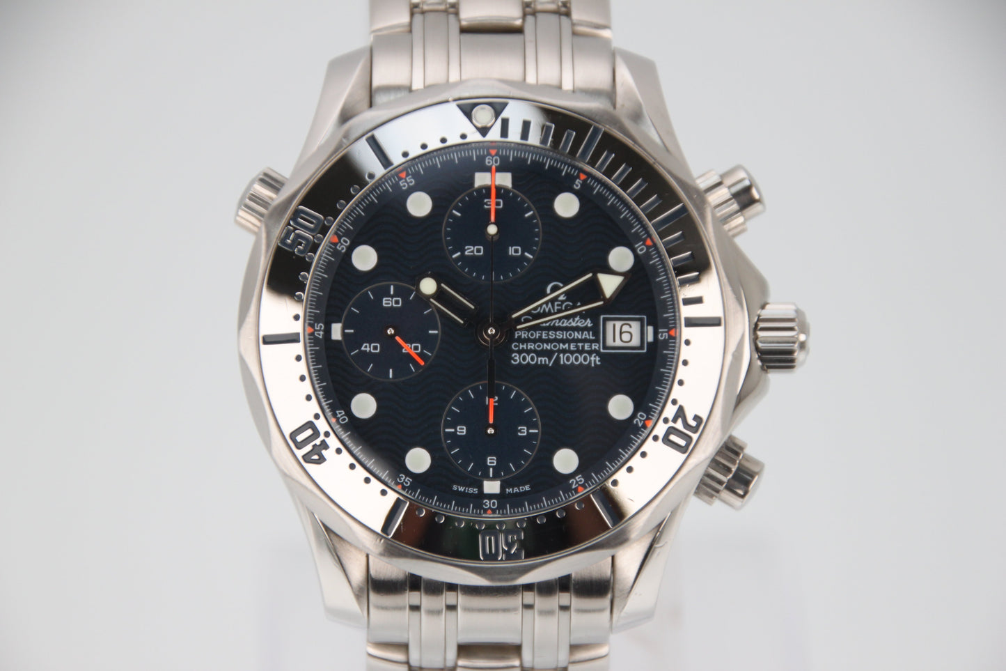 Omega Seamaster Professional 300 Chronograph 2598.80 Blue Dial Automatic 41.5mm - Image 1