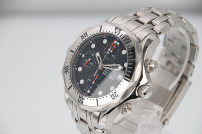 Omega Seamaster Professional 300 Chronograph 2598.80 Blue Dial Automatic 41.5mm - Image 2