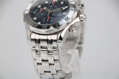 Omega Seamaster Professional 300 Chronograph 2598.80 Blue Dial Automatic 41.5mm - Image 5