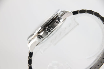 Used Omega Speedmaster Date 3511.20 Albino Silver White Dial Automatic Chronograph - RYBrandshop