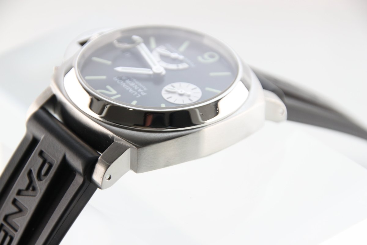 Used PANERAI Luminor Power Reserve 40mm PAM00125 Black Dial Automatic Rubber - RYBrandshop