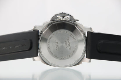 Used PANERAI Luminor Power Reserve 40mm PAM00125 Black Dial Automatic Rubber - RYBrandshop