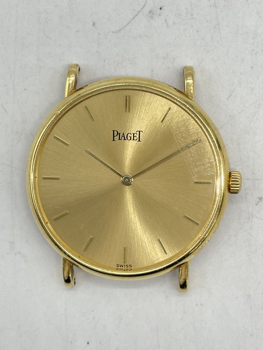 Used Piaget Round 30mm Yellow Gold Manual winding Men's Watch - RYBrandshop