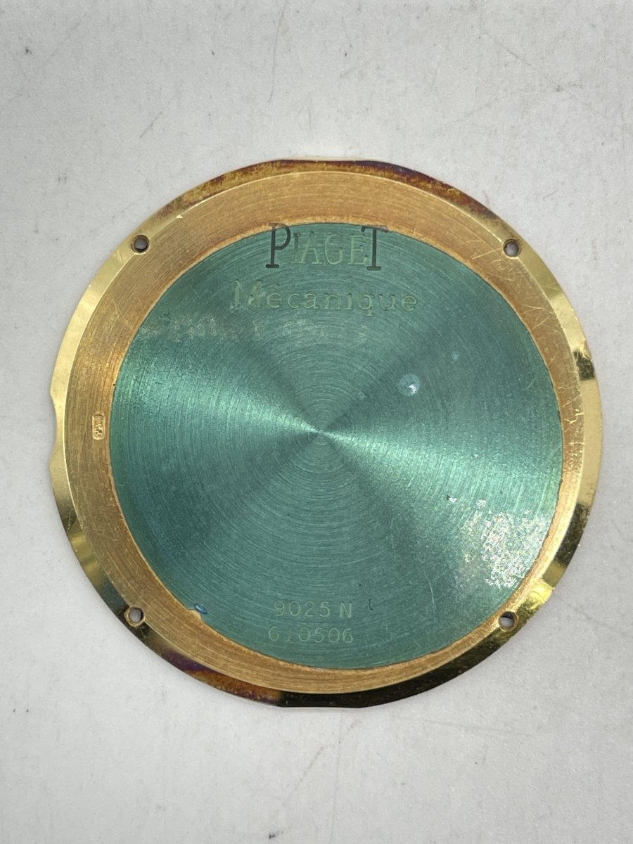 Used Piaget Round 30mm Yellow Gold Manual winding Men's Watch - RYBrandshop