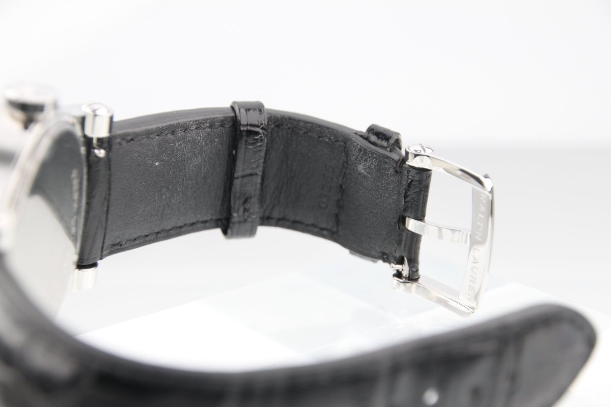 Used Ralph Lauren Classic Chronometer 45mm RLR0220706 Automatic Black Roman Dial - RYBrandshop