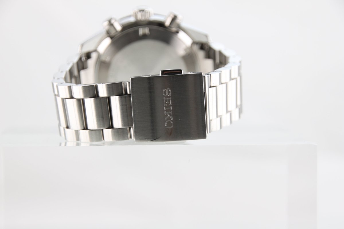 Used Seiko Prospex Speedtimer Solar Chronograph Black Dial SBDL097 41mm - RYBrandshop