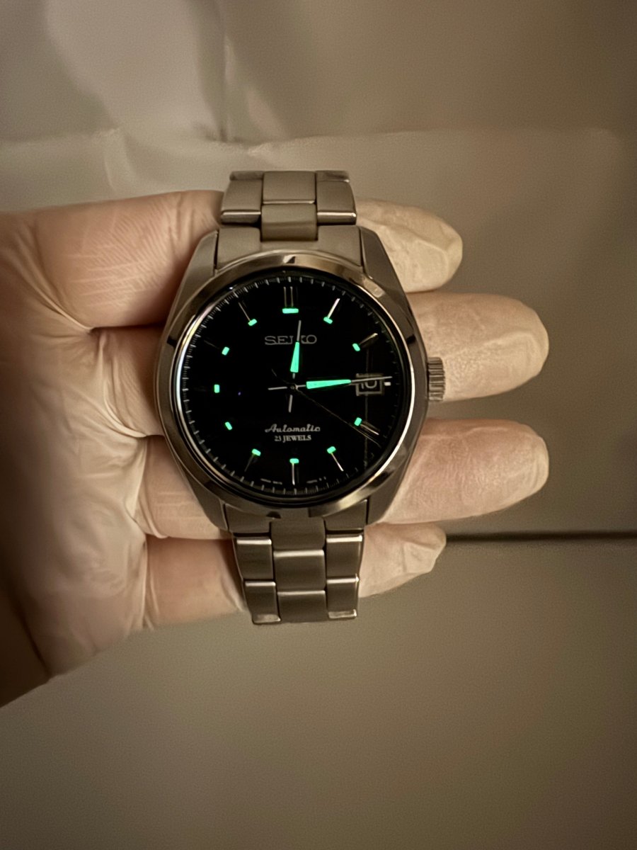 Used SEIKO SARB033 Mechanical Baby Grand Seiko Black Dial Serviced 2026 Full Set - RYBrandshop