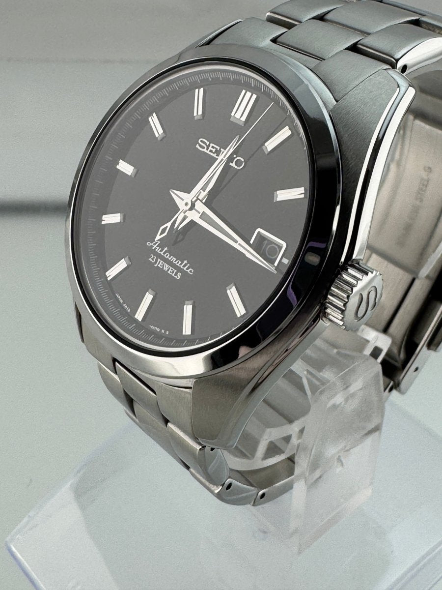 Used SEIKO SARB033 Mechanical Baby Grand Seiko Black Dial Serviced 2026 Full Set - RYBrandshop