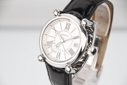 Seiko Galante Spring Drive GMT White Dial 45mm 5R66-0AC1 - Image 2