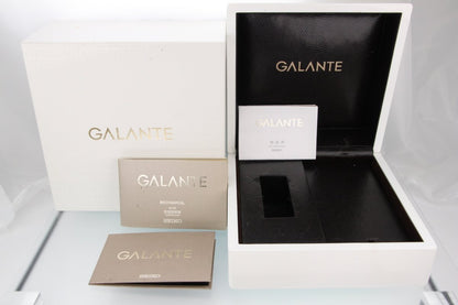 Used SEIKO Galante Spring Drive GMT White Dial SBLA035 5R66-0AC1 - RYBrandshop