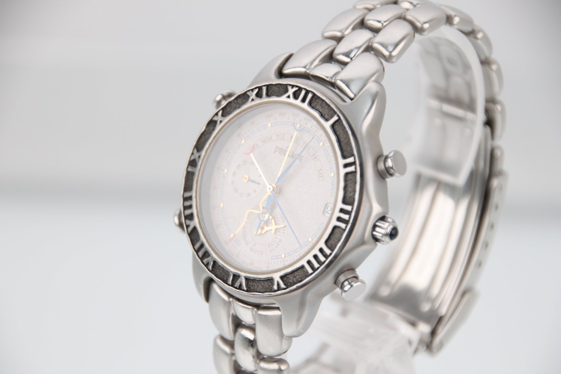 Seiko Presage Perpetual Calendar Quartz SAWK001 6M13-7000 Gray Dial - Image 2