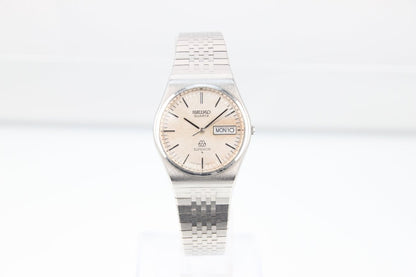 Used Seiko Superior Twin Quartz Day Date Vintage Mens Watch 9983-8000 - RYBrandshop