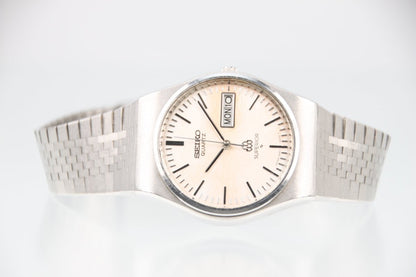 Used Seiko Superior Twin Quartz Day Date Vintage Mens Watch 9983-8000 - RYBrandshop