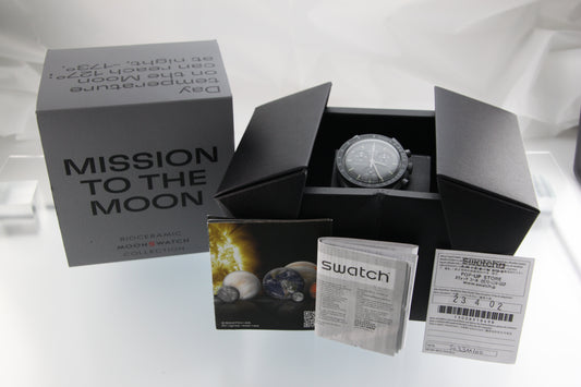 Swatch x Omega MoonSwatch Mission to the Moon SO33M100 Bioceramic Quartz