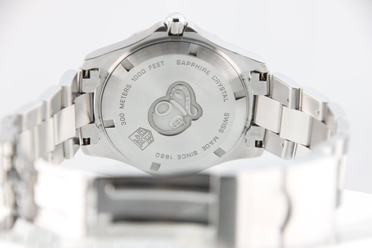 Used TAG Heuer Aquaracer 300M Quartz WAF111E Gray Dial 39mm Men's Watch - RYBrandshop