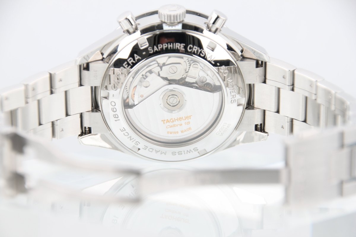 Used TAG Heuer Carrera Calibre 16 CV2013 Brown Dial 41mm Automatic Serviced - RYBrandshop