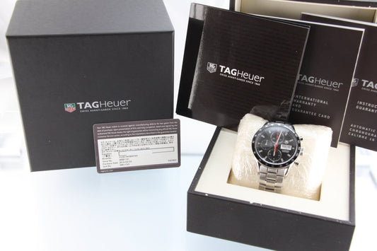 Used TAG Heuer Carrera CV201AH Dadate 42mm Stainless steel Automatic Men's Watch - RYBrandshop