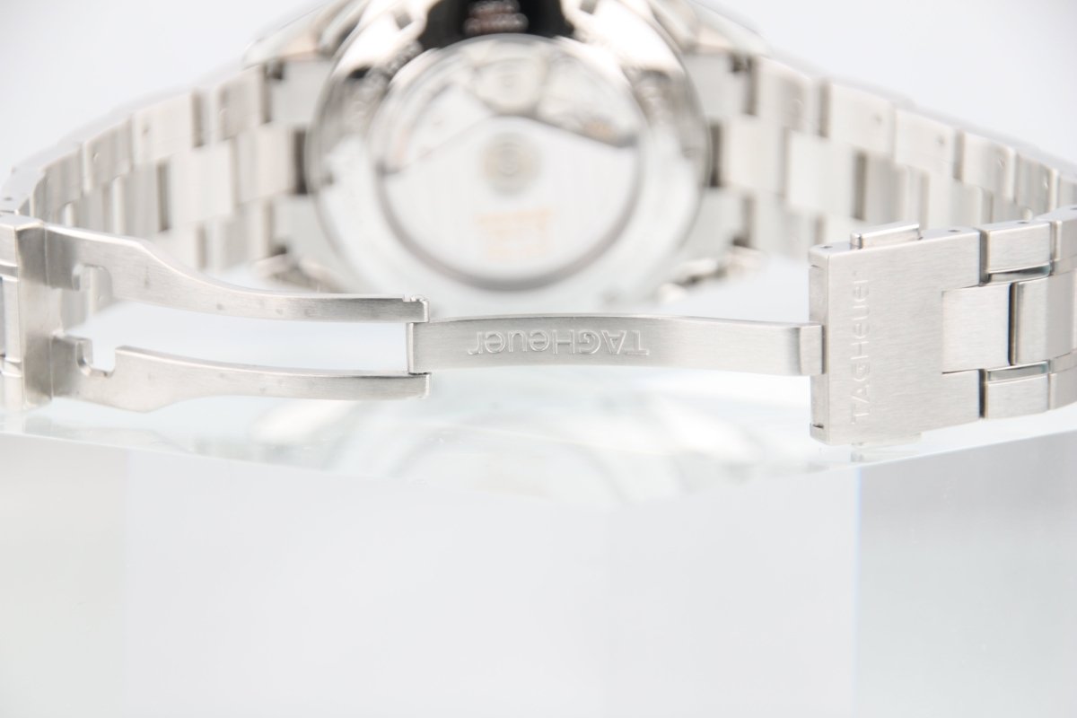 Used TAG Heuer Carrera Calibre 16 Silver Dial 41mm Automatic Serviced CV2011 - RYBrandshop