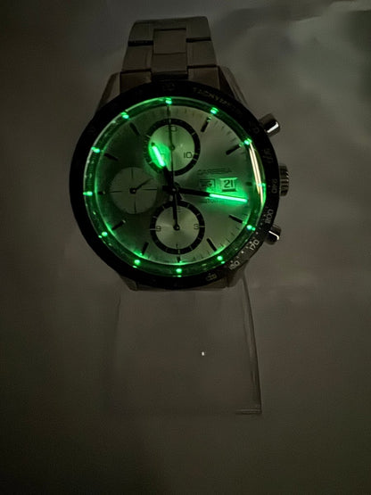 Used TAG Heuer Carrera Calibre 16 Silver Dial 41mm Automatic Serviced CV2011 - RYBrandshop