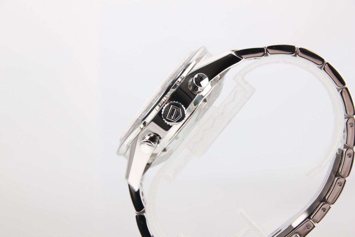 Used TAG Heuer Carrera Calibre 16 Silver Dial 41mm Automatic Serviced CV2011 - RYBrandshop