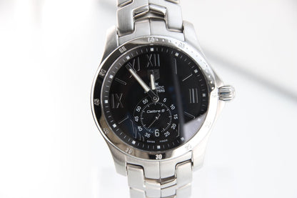 Used TAG Heuer Link Calibre Automatic Black Dial 38mm WJF211N Full Set - RYBrandshop