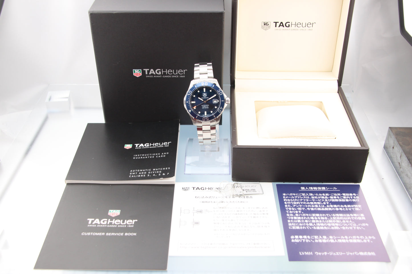 Used TAG Heuer Aquaracer 300M Blue Dial Automatic Men's Watch WAN2111-0