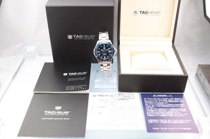 Used TAG Heuer Aquaracer 300M Blue Dial Automatic Men's Watch WAN2111-0