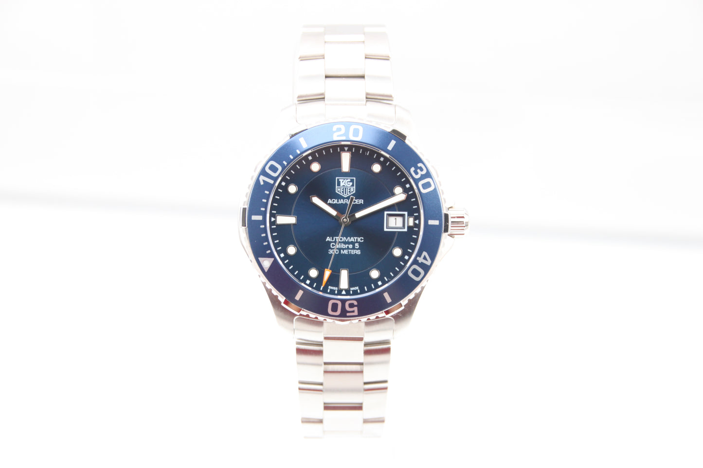 Used TAG Heuer Aquaracer 300M Blue Dial Automatic Men's Watch WAN2111-0