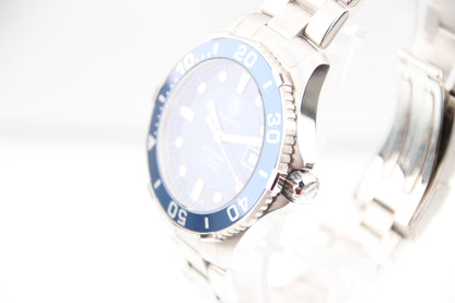 Used TAG Heuer Aquaracer 300M Blue Dial Automatic Men's Watch WAN2111-0