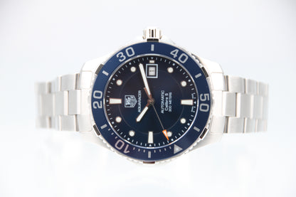 Used TAG Heuer Aquaracer 300M Blue Dial Automatic Men's Watch WAN2111-0