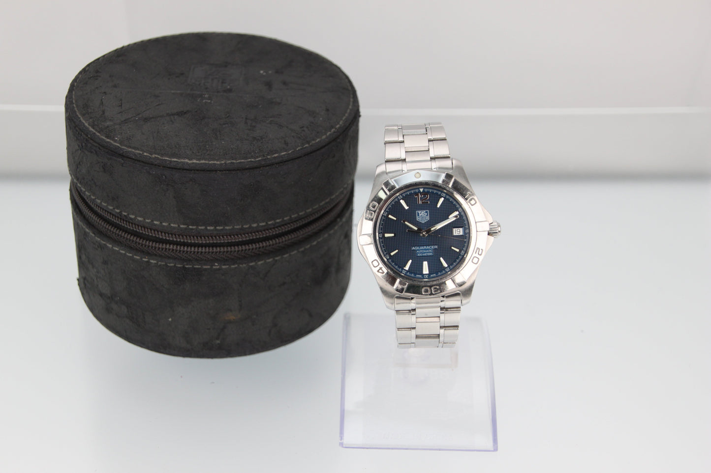 TAG Heuer Aquaracer WAF2112 Blue Dial Automatic 39mm - Image 12