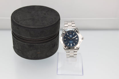 TAG Heuer Aquaracer WAF2112 Blue Dial Automatic 39mm - Image 12