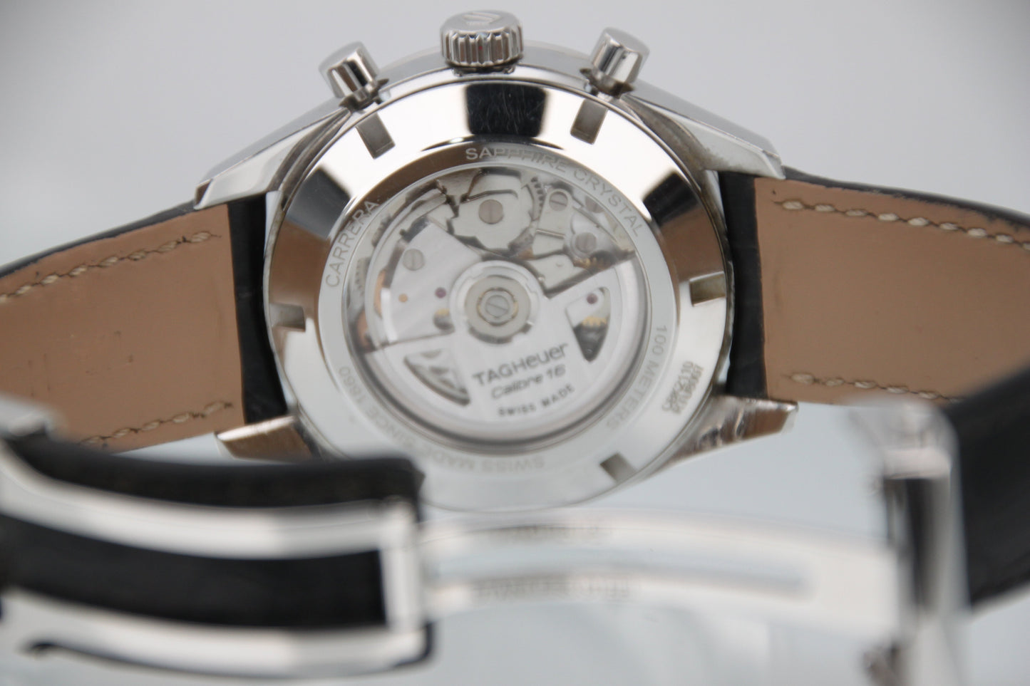 TAG Heuer Carrera Chronograph CBK2110.BA0715 Black Dial Automatic 41mm - Image 11