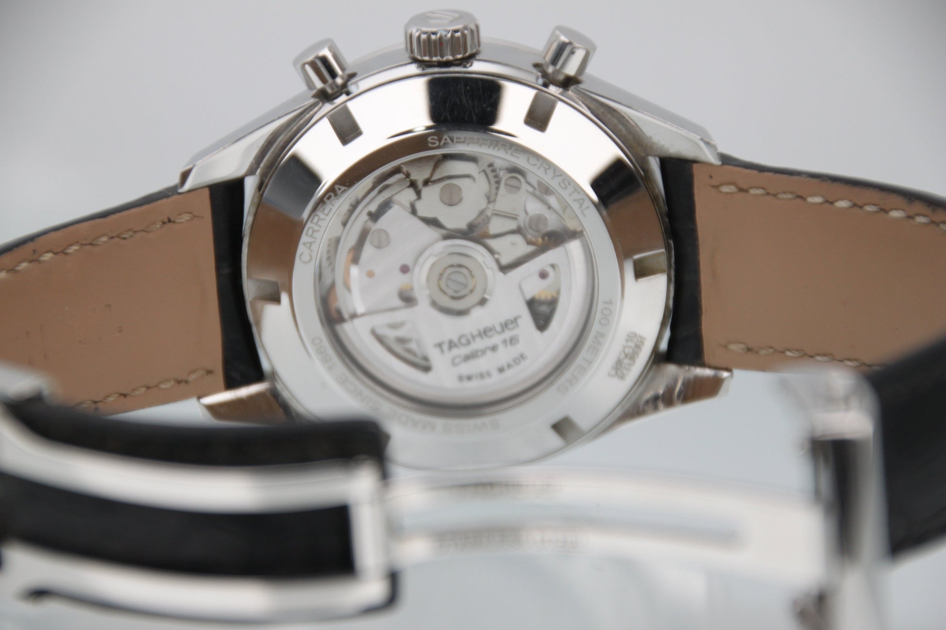 TAG Heuer Carrera Chronograph CBK2110.BA0715 Black Dial Automatic 41mm - Image 11