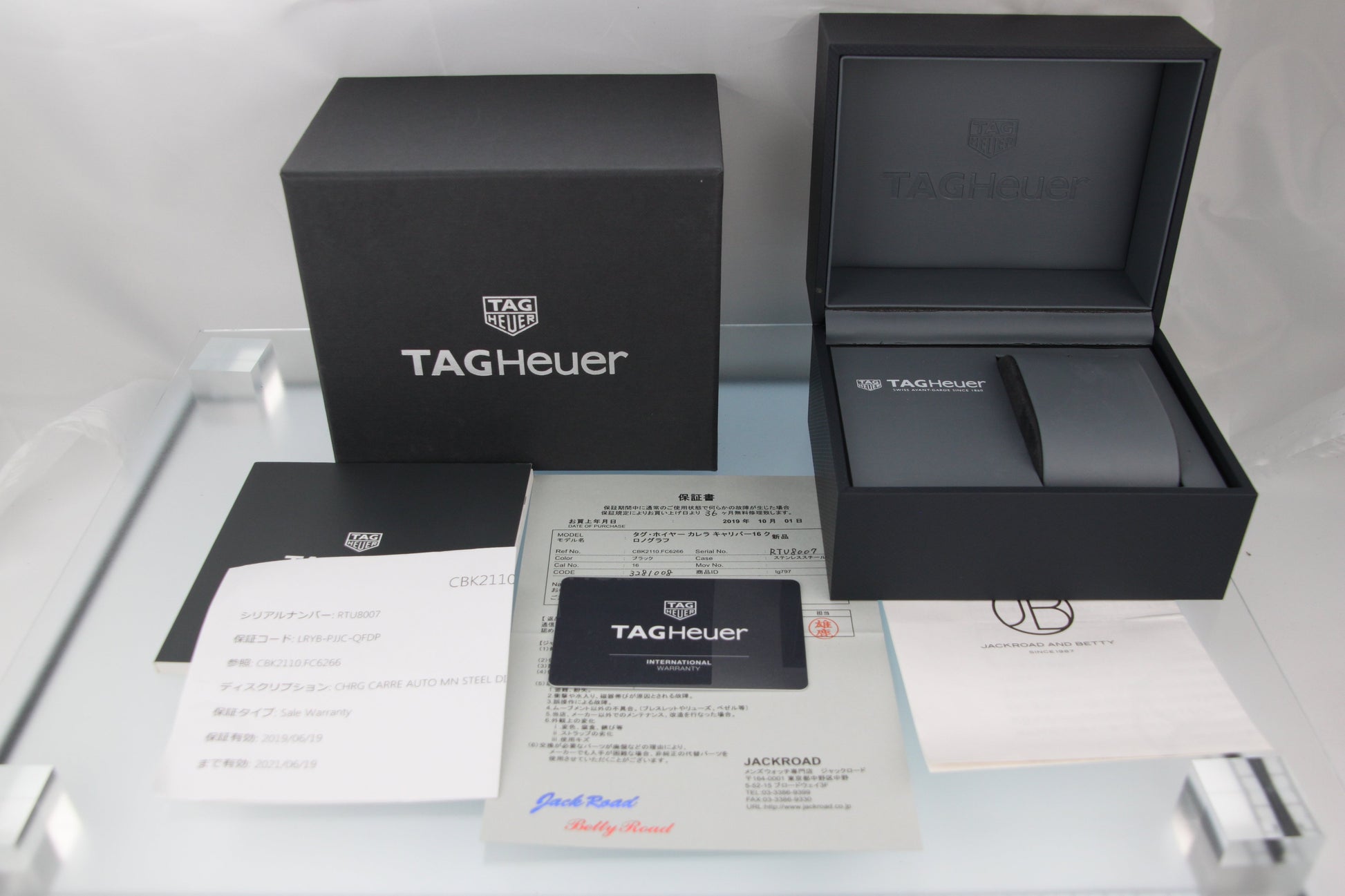 TAG Heuer Carrera Chronograph CBK2110.BA0715 Black Dial Automatic 41mm - Image 14