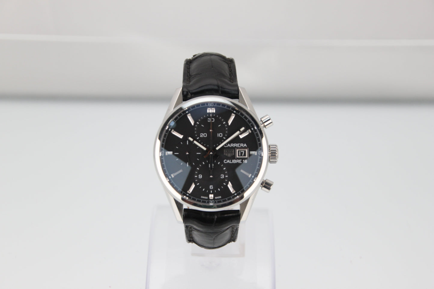 TAG Heuer Carrera Chronograph CBK2110.BA0715 Black Dial Automatic 41mm - Image 15