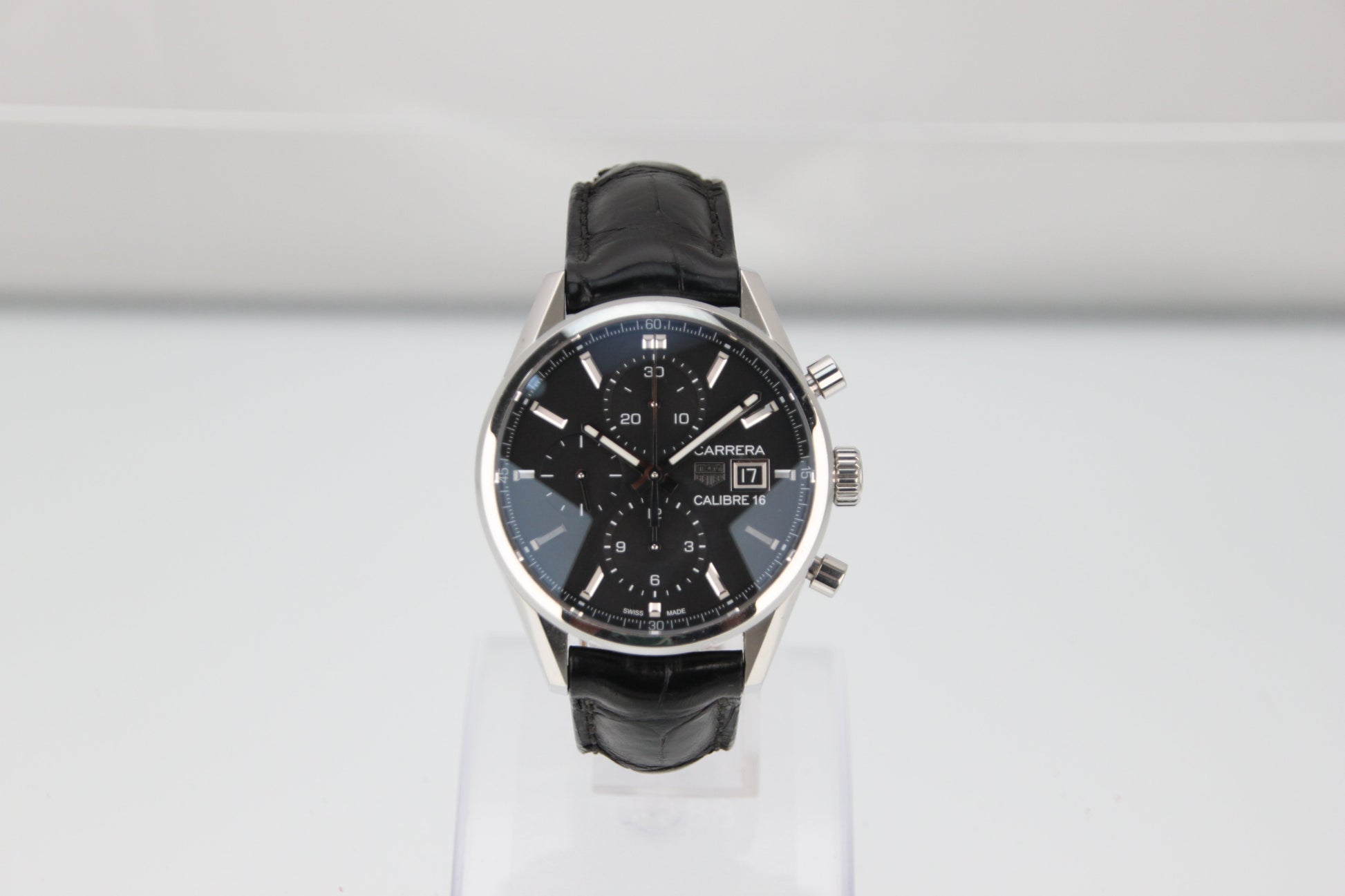 TAG Heuer Carrera Chronograph CBK2110.BA0715 Black Dial Automatic 41mm - Image 15