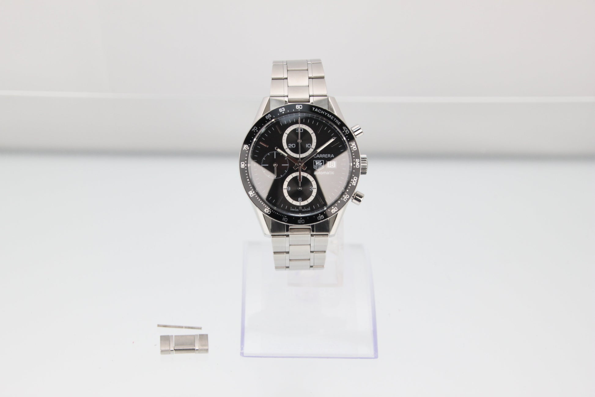 TAG Heuer Carrera Chronograph CV2010 Black Dial Automatic 41mm - Image 11